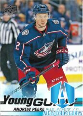 Andrew Peeke #452 - 2019-20 Series 2 - Young Guns Rookies